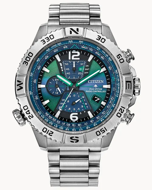Promaster Navihawk A-T Blue Dial Stainless Steel Bracelet AT8220 Promaster Navihawk A-T Blue Dial Stainless Steel Bracelet AT8220
